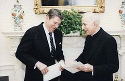 Pio Laghi visits with Ronald Reagan.jpg