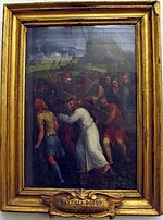 Peintre ferrarais, montée au Calvaire, XVIe siècle JPG