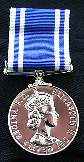 Police Long Service and Good Conduct Medal Award