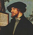 Portrait of Bonifacius Amerbach, 1519. Oil and tempera on pine, Kunstmuseum Basel.