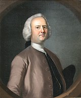 Joseph Blackburn tarafından Albay William Taylor portresi 1760.jpg