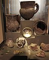 Vases en argent du Trésor de Priam (copies, Neues Museum)