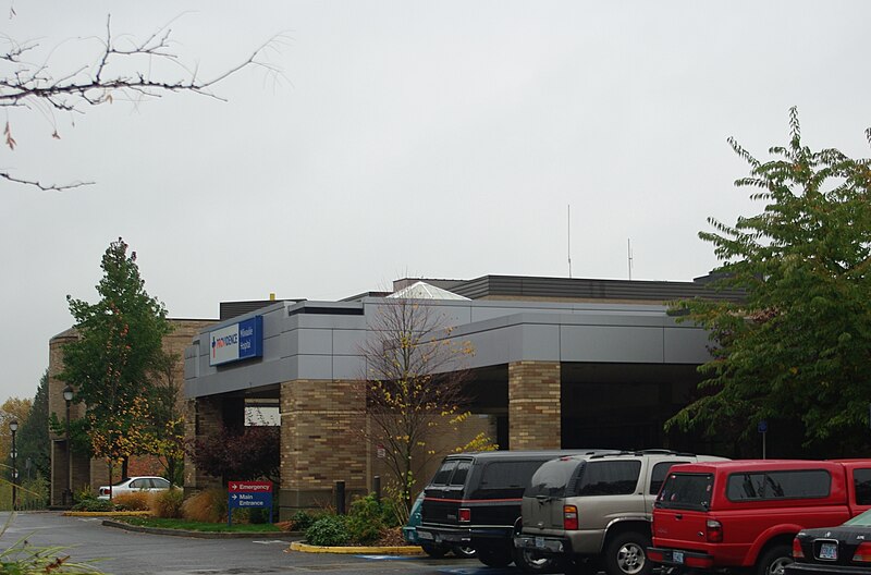 File:Providence Milwaukie Hospital ER entrance.JPG