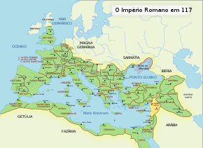 Провинция Сирия на карте Римской империи