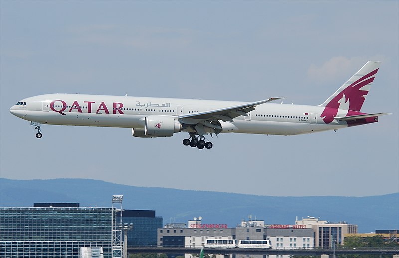 File:Qatar Airways Boeing 777-300ER; A7-BAF@FRA;16.07.2011 609gt (6190539010).jpg