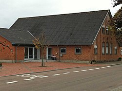 The village hall in Rødding