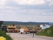 The Royal Scots Dragoon Guards (C Squadron) during live fire training exercises on Bergen-Hohne Training Area (Germany) near the Fallingbostel station RSDG-Bergen-Hohne-Training-Area-3.jpg