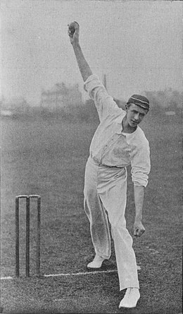 Ranji 1897 page 079 Townsend delivering the ball.jpg