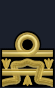 Insignia de rango del contrammiraglio de la Armada italiana.