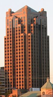 Regions-Harbert Plaza 32-story office building in Birmingham, Alabama