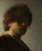 『自画像』1628年 アムステルダム国立美術館所蔵