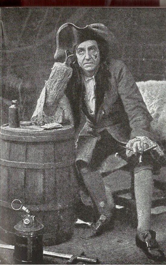 Robb Harwood as Captain Hook (1907–1909)