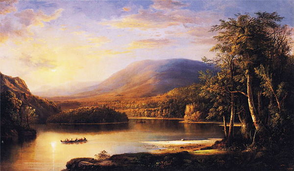 Ellen's Isle, Loch Katrine, 1871