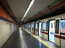 Métro de Rome.