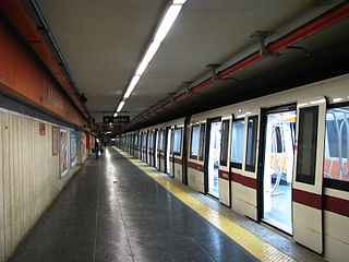 <span class="mw-page-title-main">Anagnina (Rome Metro)</span> Rome metro station