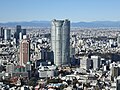 Roppongi Hills as seen from Tokyo Tower