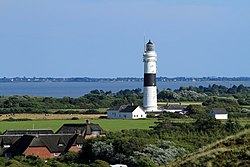 Dr. Hans-Günther Bernstein Neu! mit Leuchtturm Rotes Kliff bei Kampen