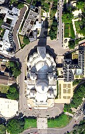 Sacré-Cœur seen from above