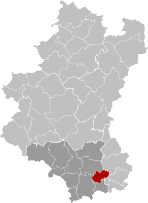 Saint-Léger Luxembourg Belgium Map.svg