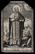 Saint Ignatius of Loyola. Engraving by R. Sadeler. Wellcome V0032200.jpg