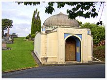 The Salaman tomb is one of the outstanding architectural features of the cemetery Salaman Tomb.jpg