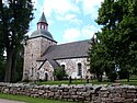 Mittelalterliche Feldsteinkirche von Saltvik