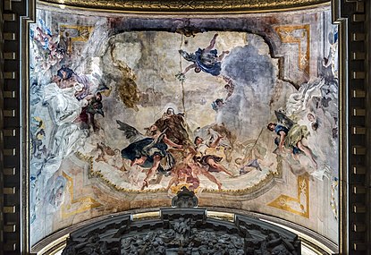 Santa Maria degli Scalzi (Venice) - L'apoteosi di santa Teresa (1722-24) - Giambattista Tiepolo.jpg