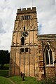 Lesenes on the tower of All Saints' Church, Earls Barton (late 10th century)