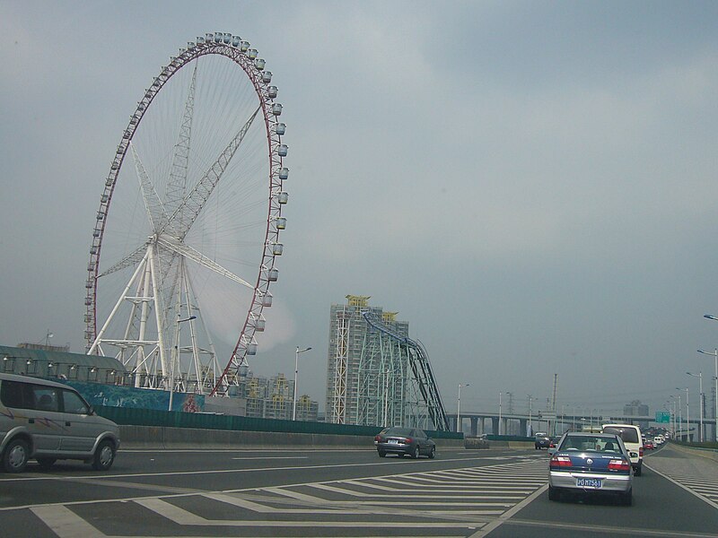 File:Shanghai Ferris Wheel - 2007.JPG