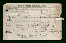 Telegraph sent in 1907 Shell merger telegram.jpg