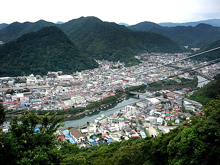 Shimoda view from Mount Nesugata