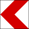 Slovenië verkeersbord III-107.1 (L) .svg