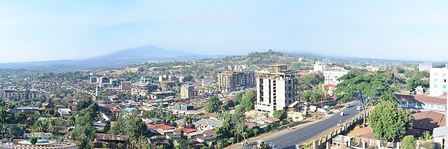 Skyline of Sodo town center