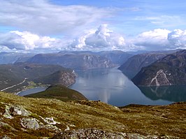 Sognefjord met Kaupanger