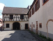 Maison de vigneron (XVIe-XVIIe), 7-8 rue des Ouvriers