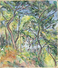 Paul Cézanne, Sous-Bois, 1894