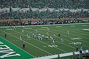 North Texas on offense