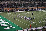 North Texas on offense