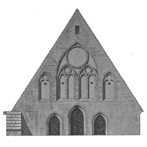 Bremen, St. Stephani, Südgiebel (2. H. 13. Jh. bis 1944)