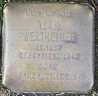 Stolperstein Bretten Isaak Wertheimer.jpg