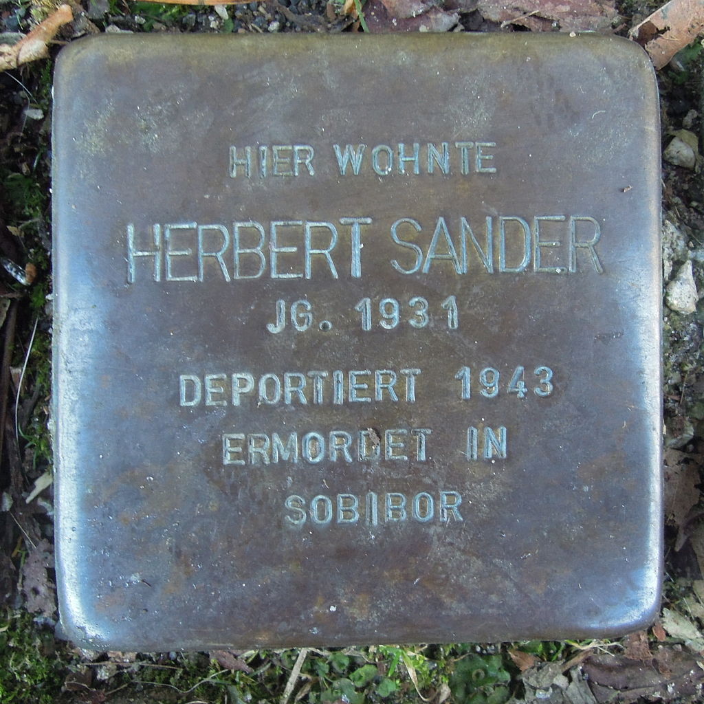 Stolperstein für Herbert Sander