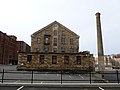 Stone Mill, located near 15 Union Street, Lawrence, Massachusetts. South side of building shown.