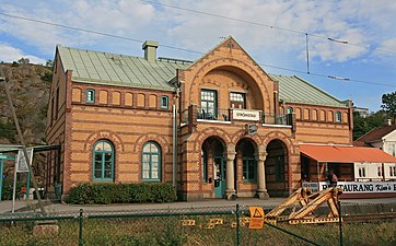 Strömstads station, 2008.