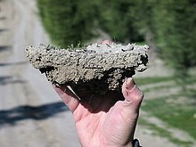 Soil aggregate in Spain Subangular Blocky Soil Aggregate in Spain.jpg