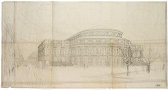 Nicht realisierter Umbauentwurf, Eliel Saarinen, 1915