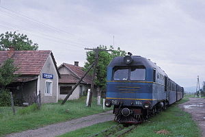 станція Олешник Боржавської вузькоколійної залізниці