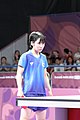 Deutsch: Tischtennis bei den Olympischen Jugendspielen 2018; Tag 9, 15. Oktober 2018; Mixed, Finale, Mixed-Doppel – Miu Hirano (JPN) gegen Sun Yingsha (CHN) 2:3 English: Table tennis at the 2018 Summer Youth Olympics at 15 October 2018 – Mixed Final, Mixed-Double – Miu Hirano (JPN) Vs Sun Yingsha (CHN) 2:3