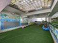 位於康雅苑停車場頂樓的基督教家庭服務中心德田幼稚園（2020年11月）