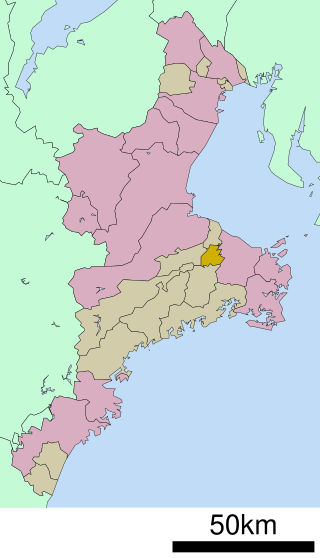 玉城町位置図