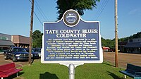 Tate County Blues- Coldwater - Mississippi Blues Trail Marker.jpg